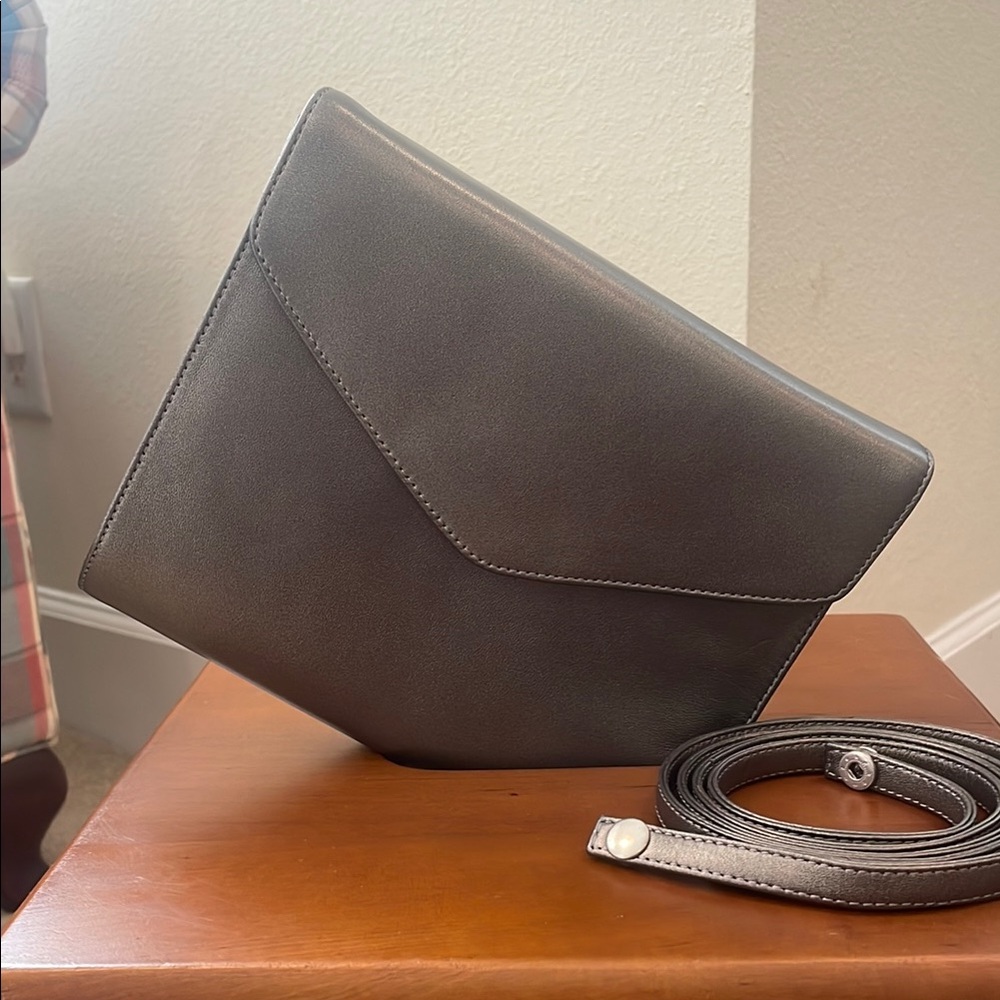 Vaneli Elegant Gray Women's Bag